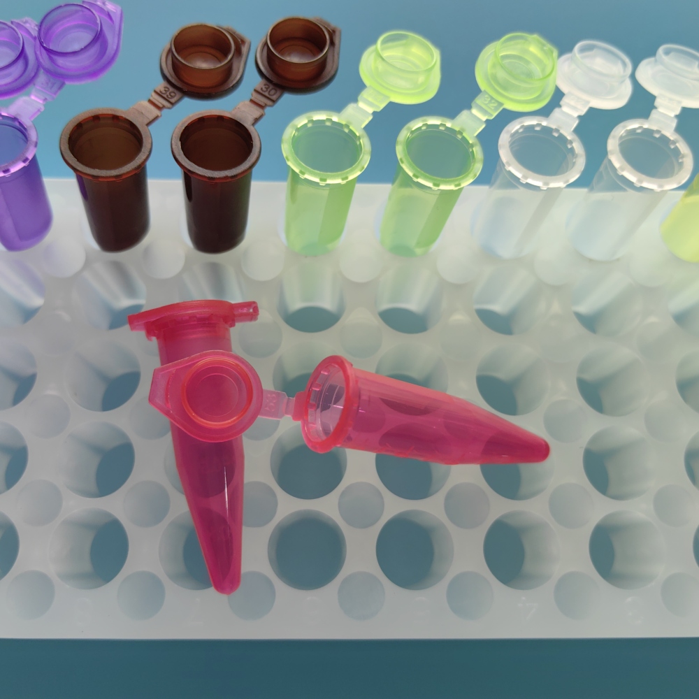 MUHWA 500 PCS Polypropylene Graduated Microcentrifuge Tubes with Snap Cap, 1.5ML Micro Test Tubes Conical Microtube Sample Vial for Laboratory