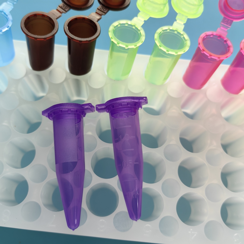 MUHWA 500 PCS Polypropylene Graduated Microcentrifuge Tubes with Snap Cap, 1.5ML Micro Test Tubes Conical Microtube Sample Vial for Laboratory