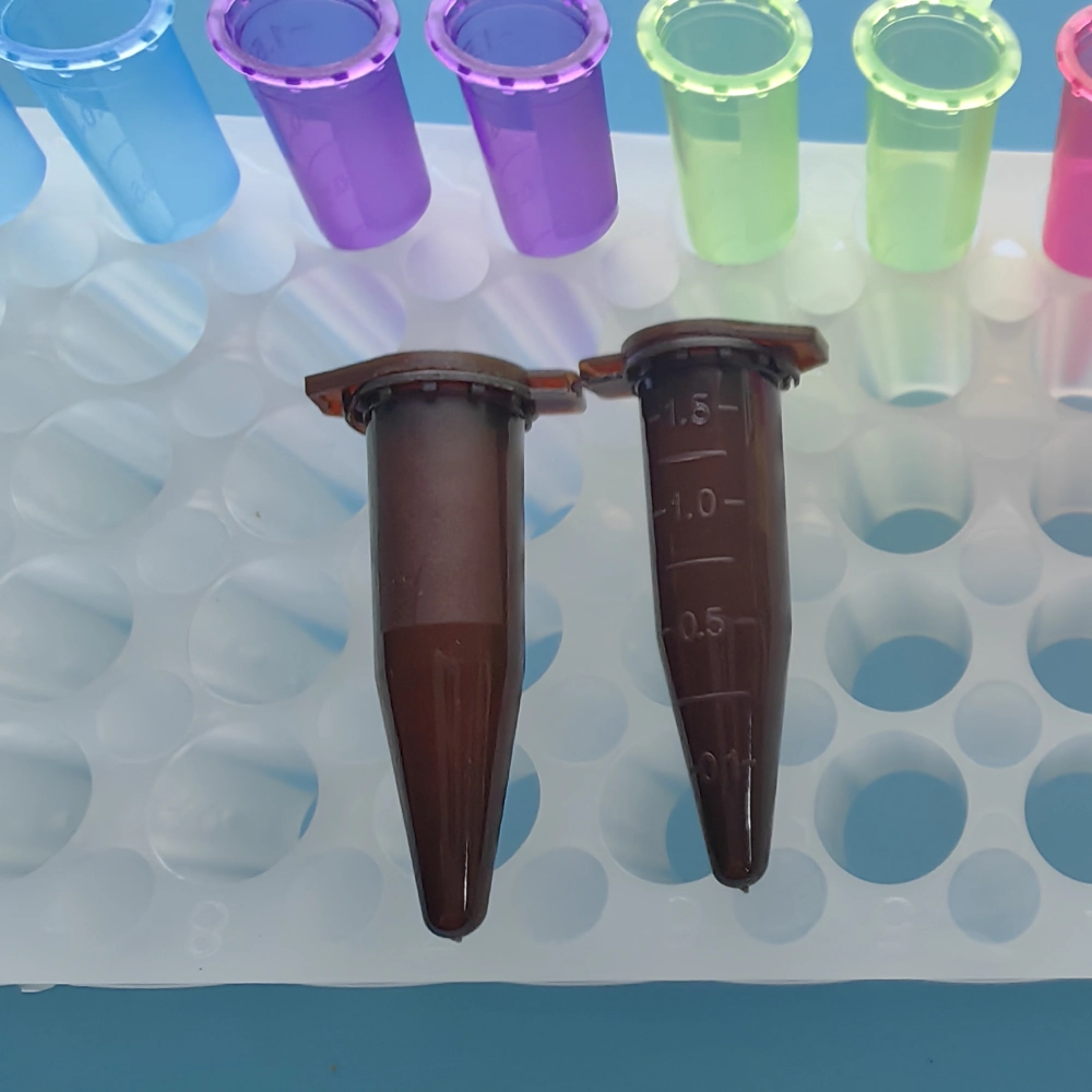 MUHWA 500 PCS Polypropylene Graduated Microcentrifuge Tubes with Snap ...