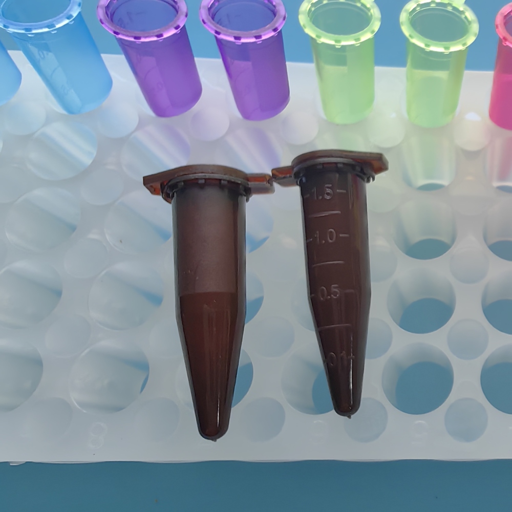 MUHWA 500 PCS Polypropylene Graduated Microcentrifuge Tubes with Snap Cap, 1.5ML Micro Test Tubes Conical Microtube Sample Vial for Laboratory