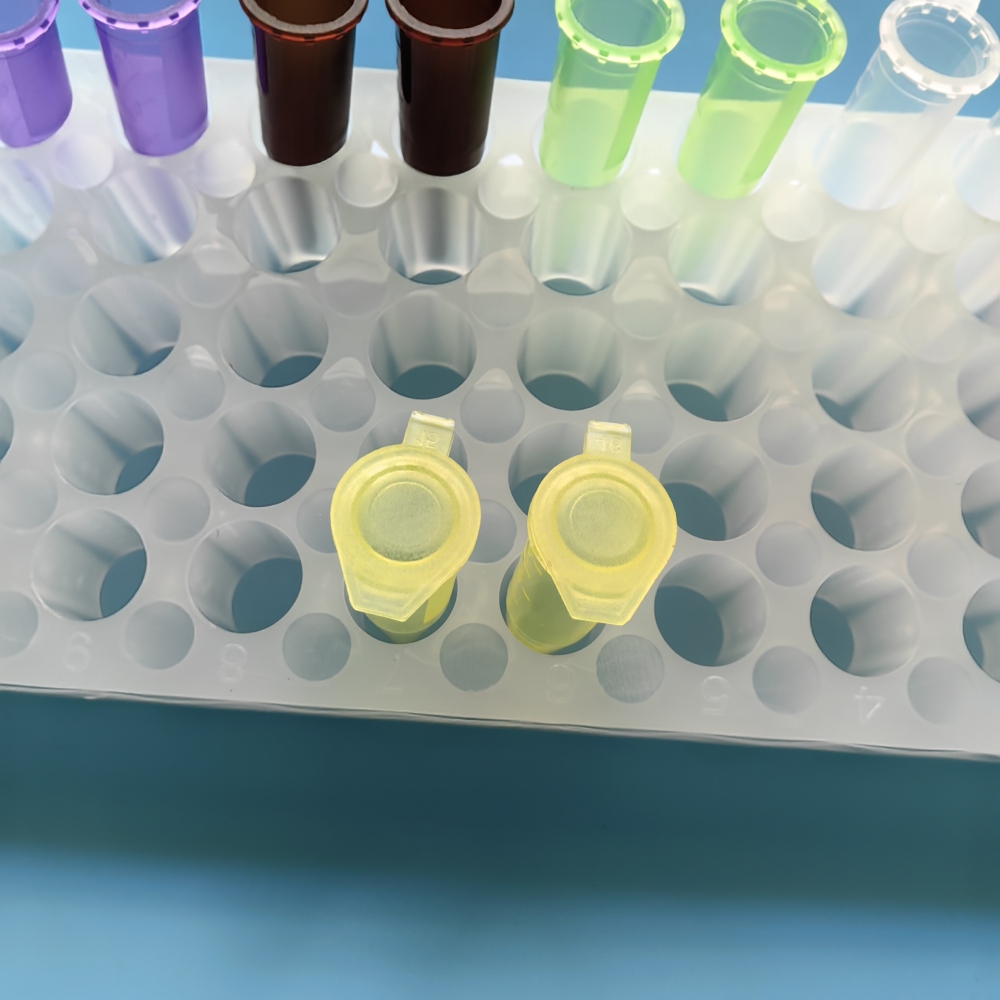 MUHWA 500 PCS Polypropylene Graduated Microcentrifuge Tubes with Snap Cap, 1.5ML Micro Test Tubes Conical Microtube Sample Vial for Laboratory