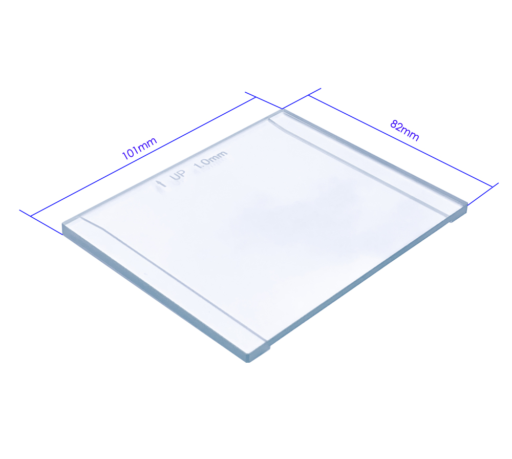 MUHWA Mini-PROTEAN Spacer Plates with 0.75mm/1.0 mm/1.5mm Integrated Spacers and Short Plates, Pkg of 5 Sets