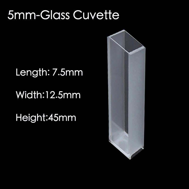 Optical Glass Cuvette, 5/10/20/30/40/50mm Spectrometer Cell Cuvettes ...