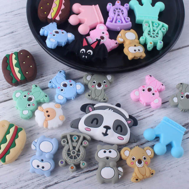 Aiyue Animal Silicone Baby Beads Wholesale Factory