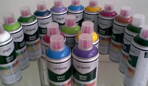 Fast Drying Graffiti Spray Paint thermoplastic acrylic Female Valve