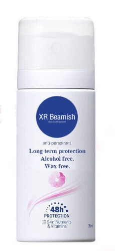 XR Beamish Personal Care Products Wax Free Alcohol Free Anti Perspirant Spray 150ml OEM
