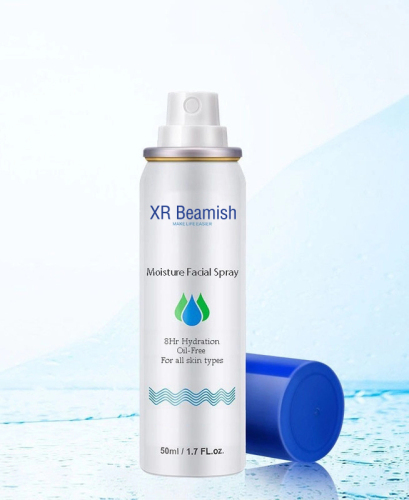 XR Beamish Moisture Facial Spray Oil Free ​Water Sprau For Sensitive Dry Oily Face 150ml