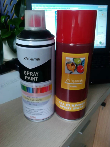 Fast Drying High Gloss Acrylic Spray Paint 400ml Metal Color SGS