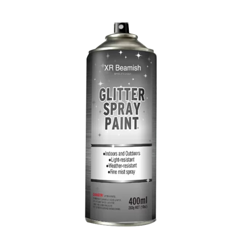 CTI Glitter Spray Paint 400ml XR Beamish Concentrated Nozzle For Wood Glass