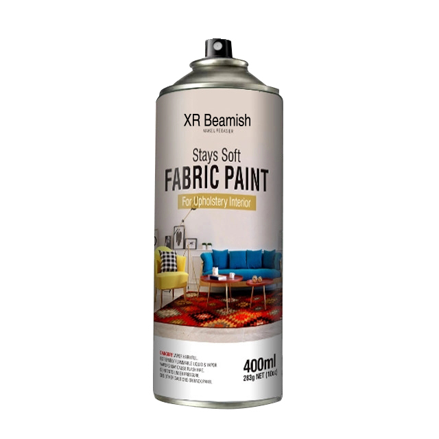 Various Colors XR Beamish Upholstery Fabric Paint Spray For Sofa / Chairs / Curtains