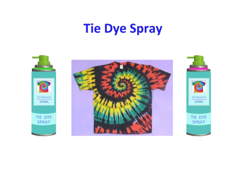Custom Color Fabric Tie Dye Spray Fast Dry Spray Fabric Paint for Textile