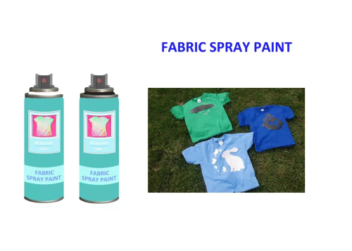 Washable 200ml Fabric Spray Paint Spray for T Shirt UV Resistance and Fast Drying