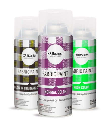 400ml Clothes Fabric Spray Paint Non Toxic Quick Dry Washable