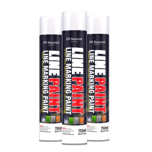 XR Beamish 750ml Line Marker Paint Aerosol Can Line Marking Spray Paint For Road