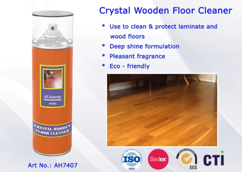 Household Cleaning Product Crystal Wooden Floor Cleaner Spray with Multi-fragrance