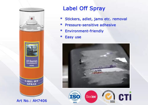 XR Beamish Sticker Magic Stain Remover Label Off Spray for Sticker Grease Remover 400ml