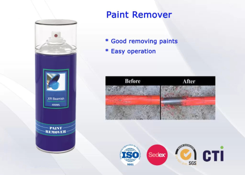400ml / 1L Canned Paint Remover Aerosol Spray for Machinery Maintaining and Decoration Industry