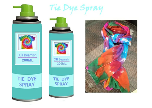 Liquid spray paint for fabric water based DIY colorful decorations