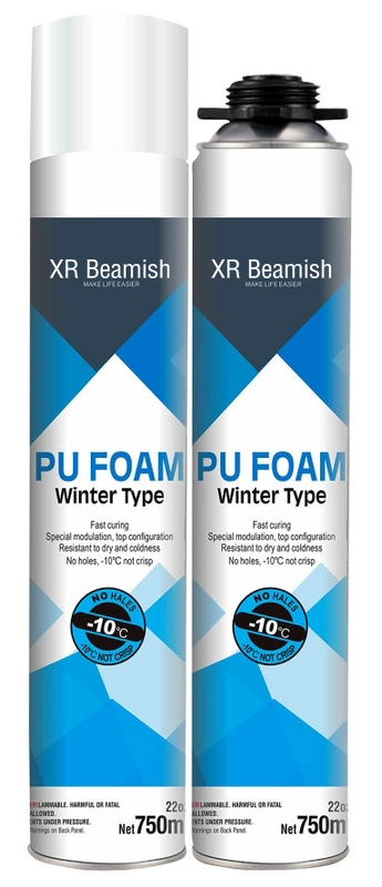 750ml Flammable PU Foam Spray MDI One Component Expanding XR Beamish