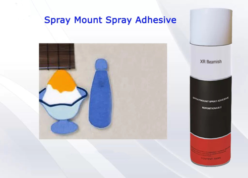 Repositional Spray Mount Adhesive for Paper / Plastic / light Metal or light Glass Material