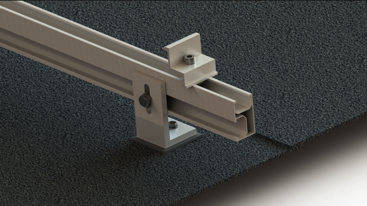 Pitched Rooftop Mounting System-2