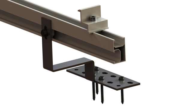 Pitched Rooftop Mounting System-1