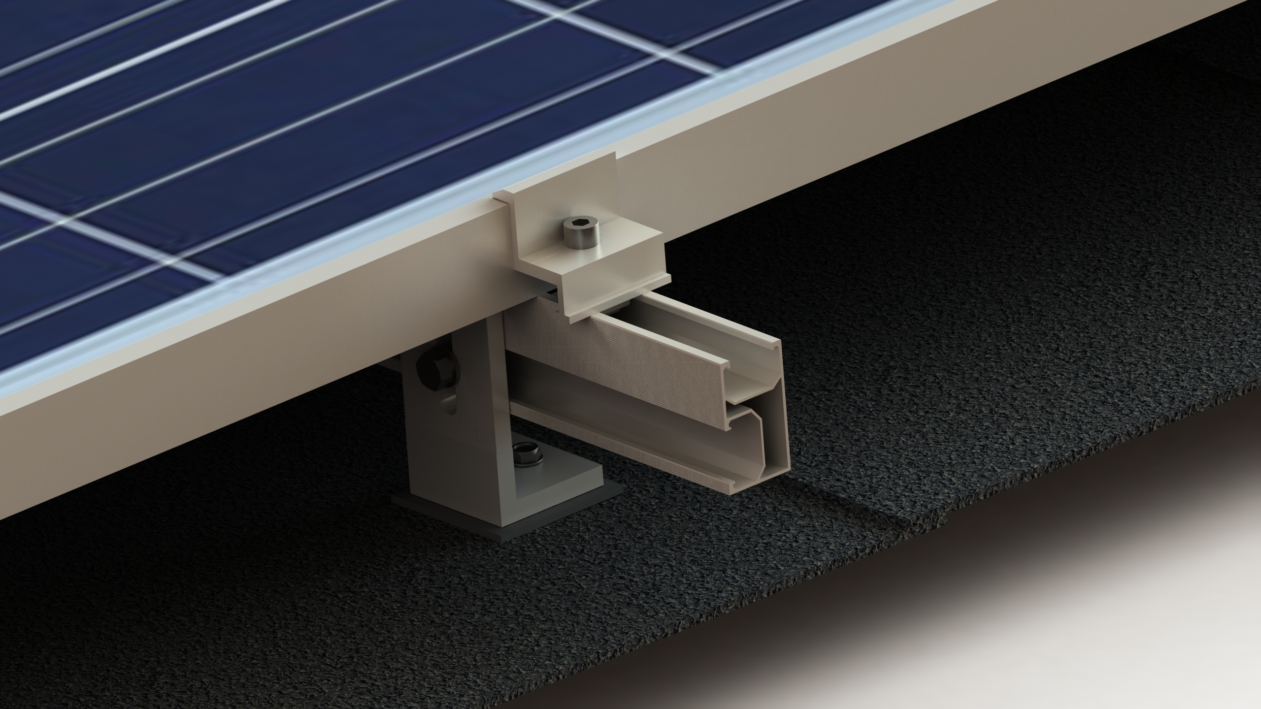 Pitched Rooftop Mounting System-2