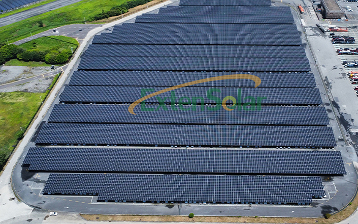 BIPV Waterproof  Solar Carport Mounting System