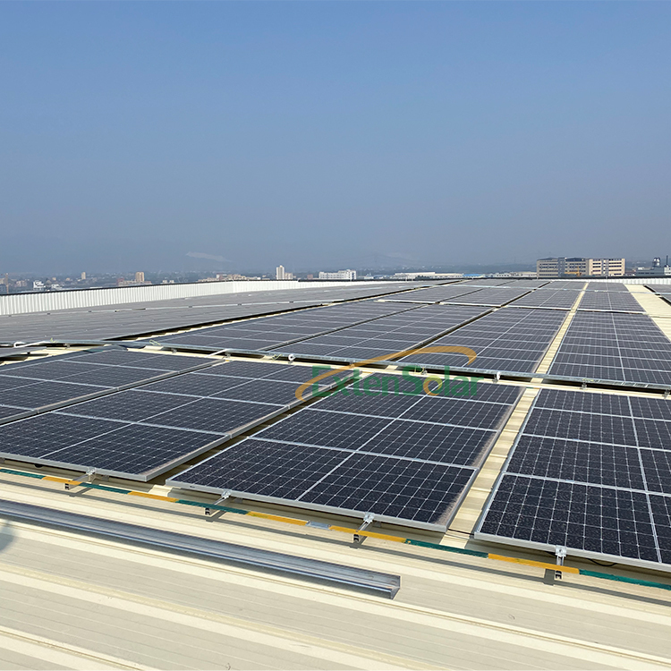 Adjustable Angle Solar Panel Metal Tin Roof Mounting Bracket Pitched Solar Mounting System