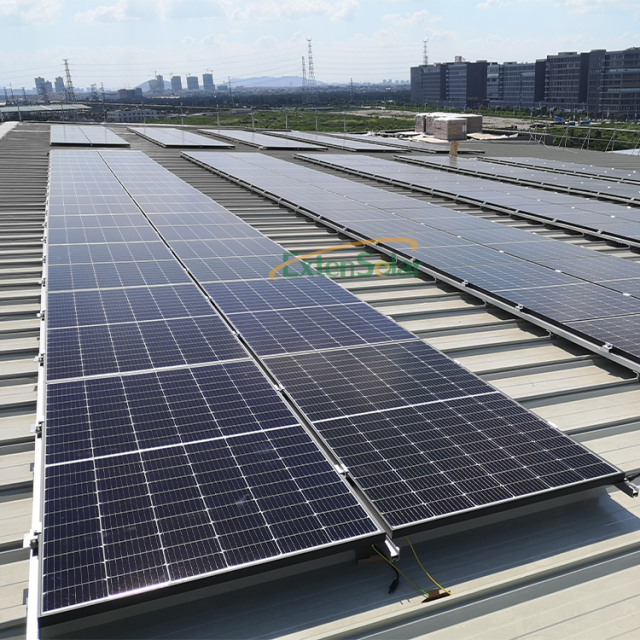 Adjustable Angle Solar Panel Metal Tin Roof Mounting Bracket Pitched Solar Mounting System