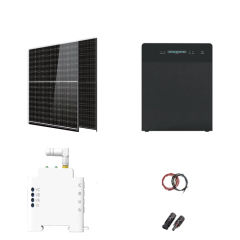 OEM 2KW All-in-One Balcony Solar System Kit Easy Installation Wall Balcony Solar Bracket  Anti Einspeisung Plug&Play