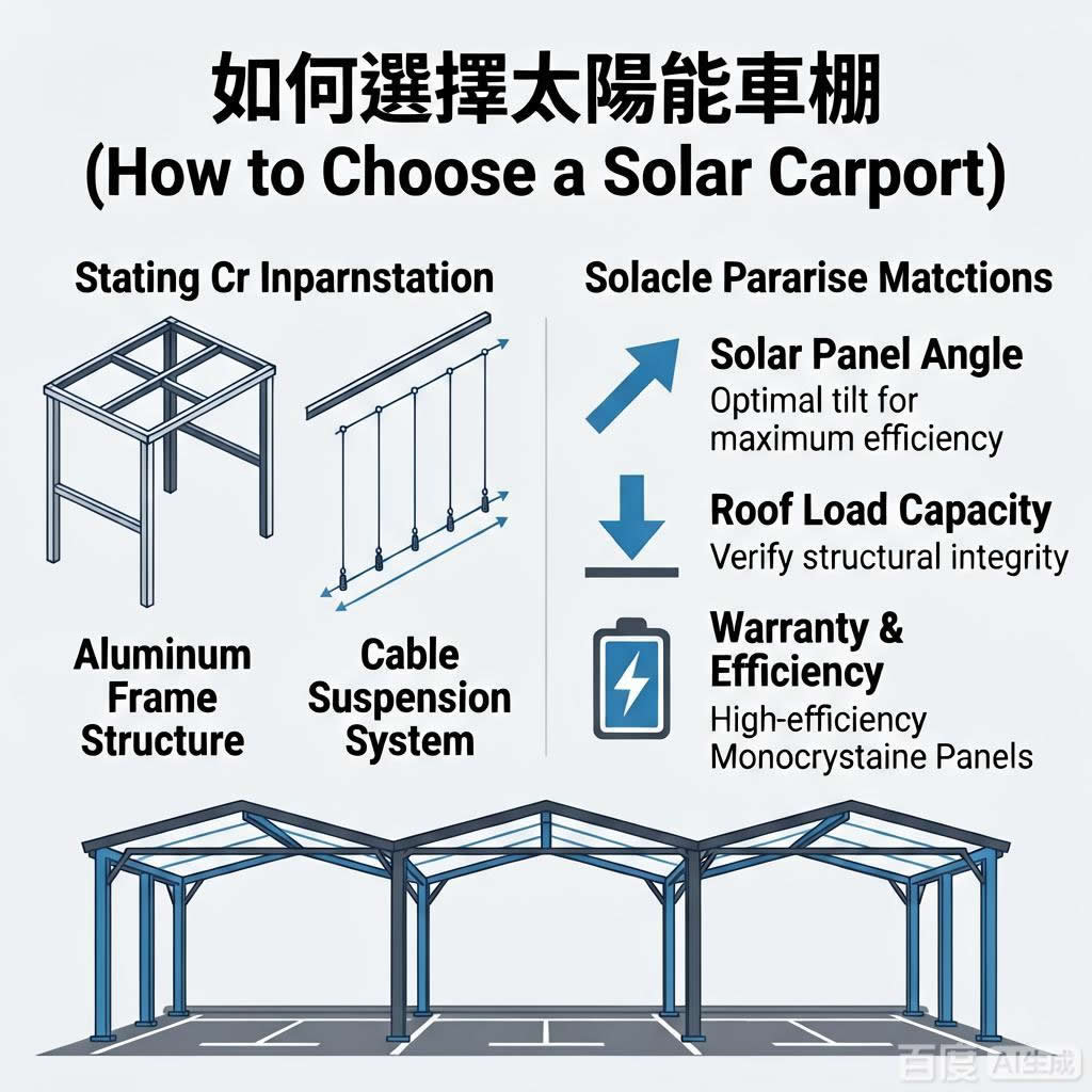 How to Choose a right solar carport mounting system