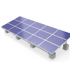 Solar Ground Mounting System, made from Mg-Al-Zn Coating or Q235B carbon steel