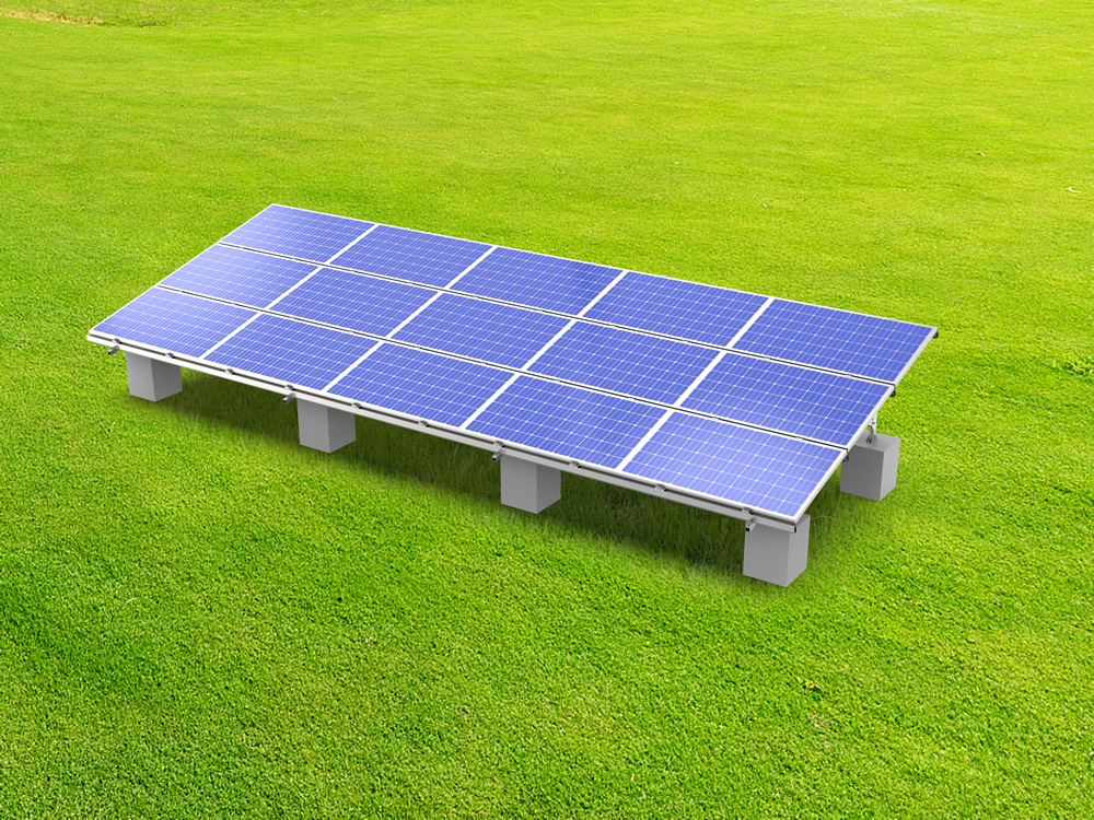 CarbonSteel Mg-Al-Zn Coating Ground Mount Solar Frames
