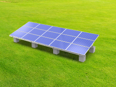 CarbonSteel Mg-Al-Zn Coating Ground Mount Solar Frames