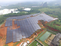 Screw Piles Aluminum Solar Panel Ground Mount Rack