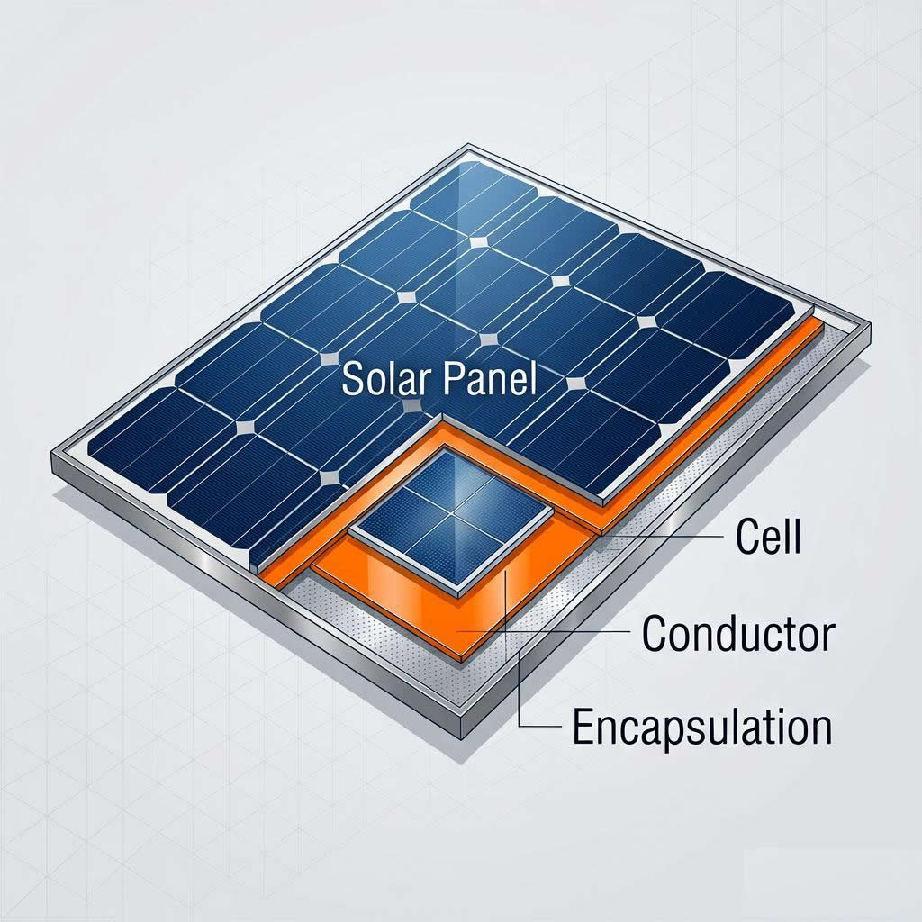 Physical Structure of Solar Panels
