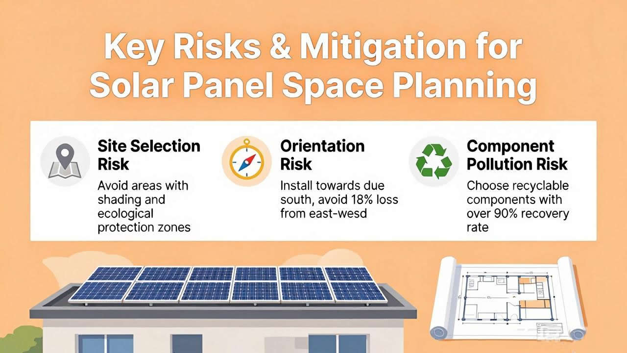 How to Mitigate Key Risks in Spatial Planning of solar panel