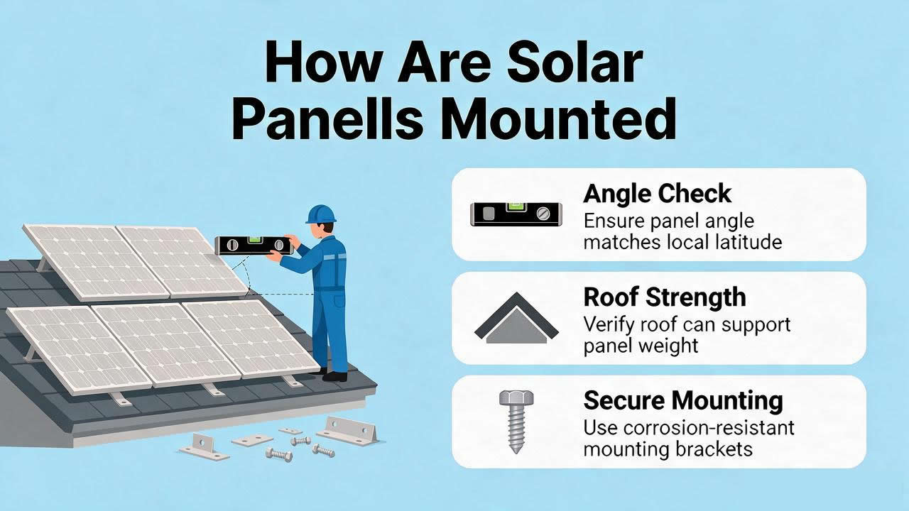 How Are Solar Panels Mounted