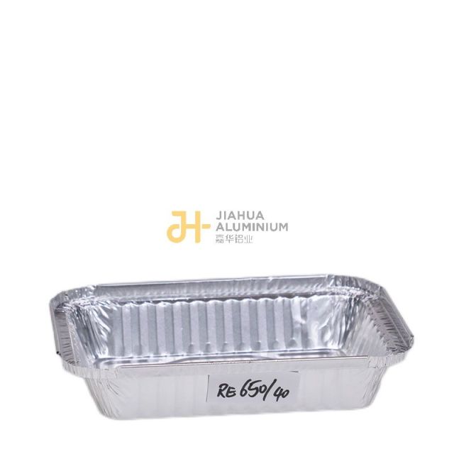 RE650/40-Rectangular Aluminum Foil Pans