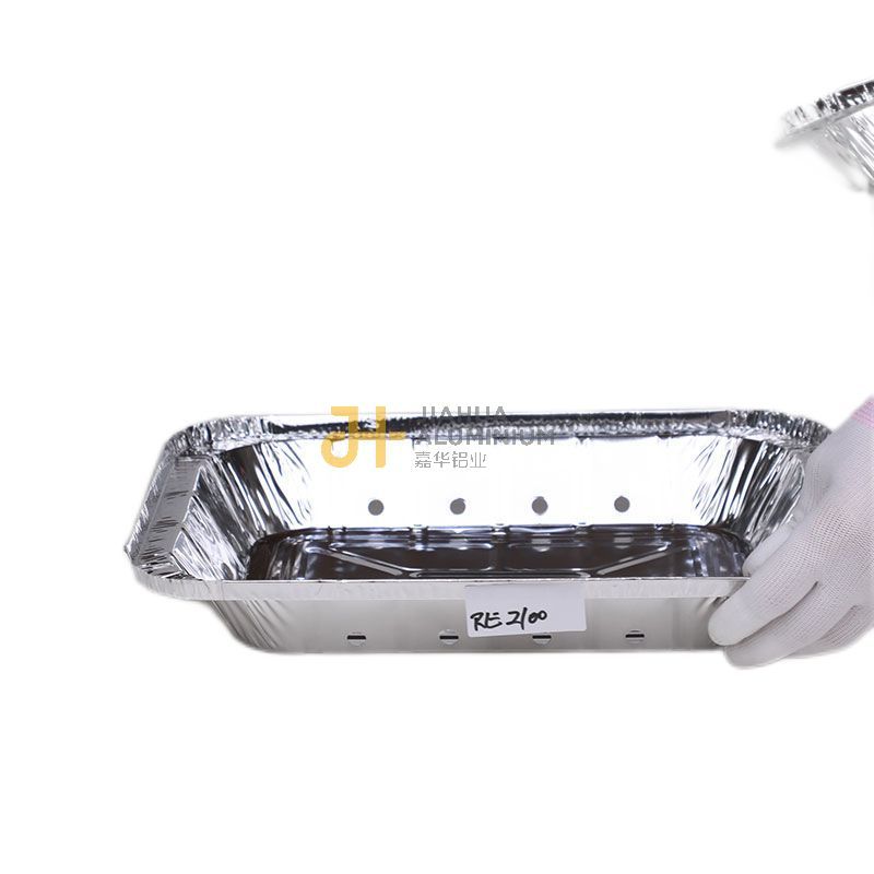 RE2100-Oblong Aluminum Foil Container