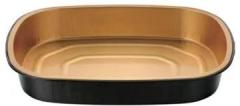 C248-1540 Black/Gold smooth-wall container