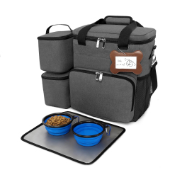 Dog Travel Bag Kit for Pet Supplies