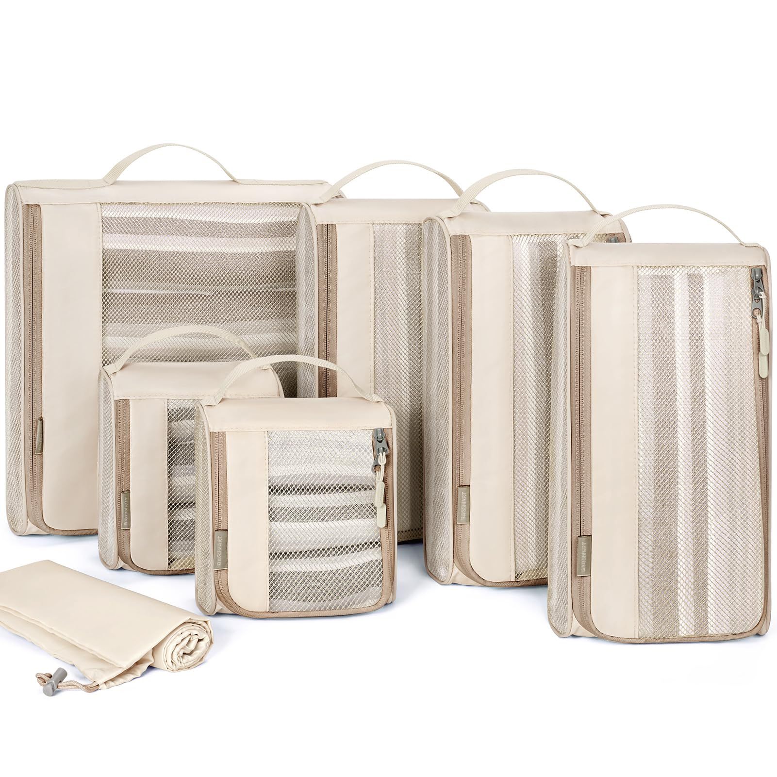 7 Pcs Packing Cubes for Suitcases