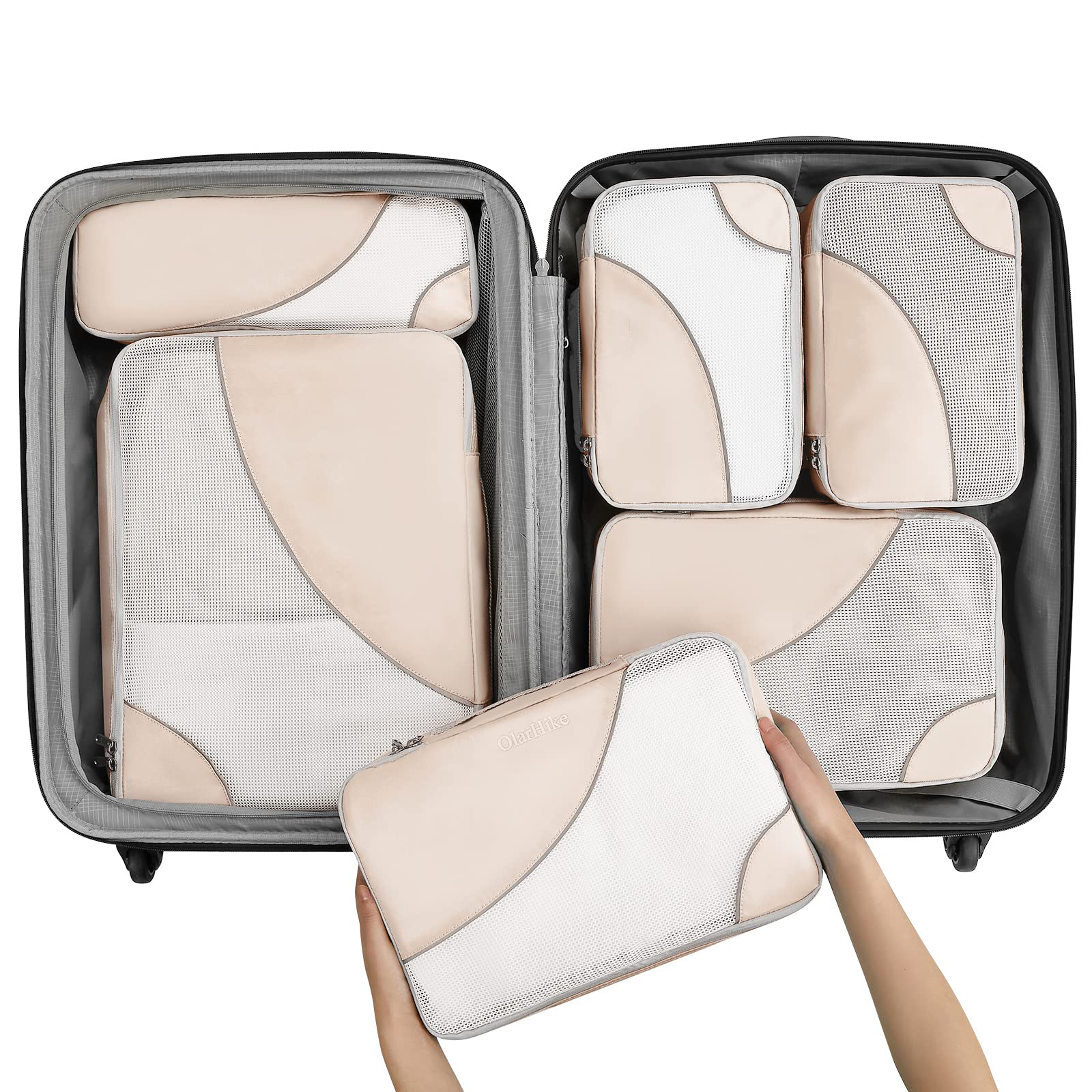 6 Set Packing Cubes for Travel