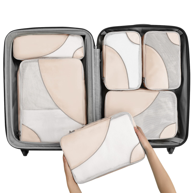6 Set Packing Cubes for Travel