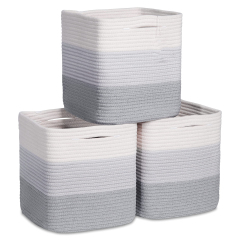 Cotton Rope Storage Cubes