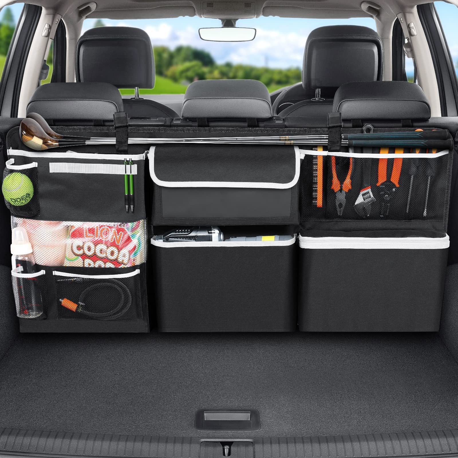 Car Storage Organizer for seat back
