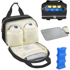 Wearable Breast Pump Bag with Ice Pack