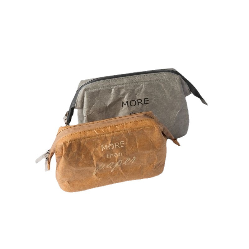 Tyvek paper makeup bag